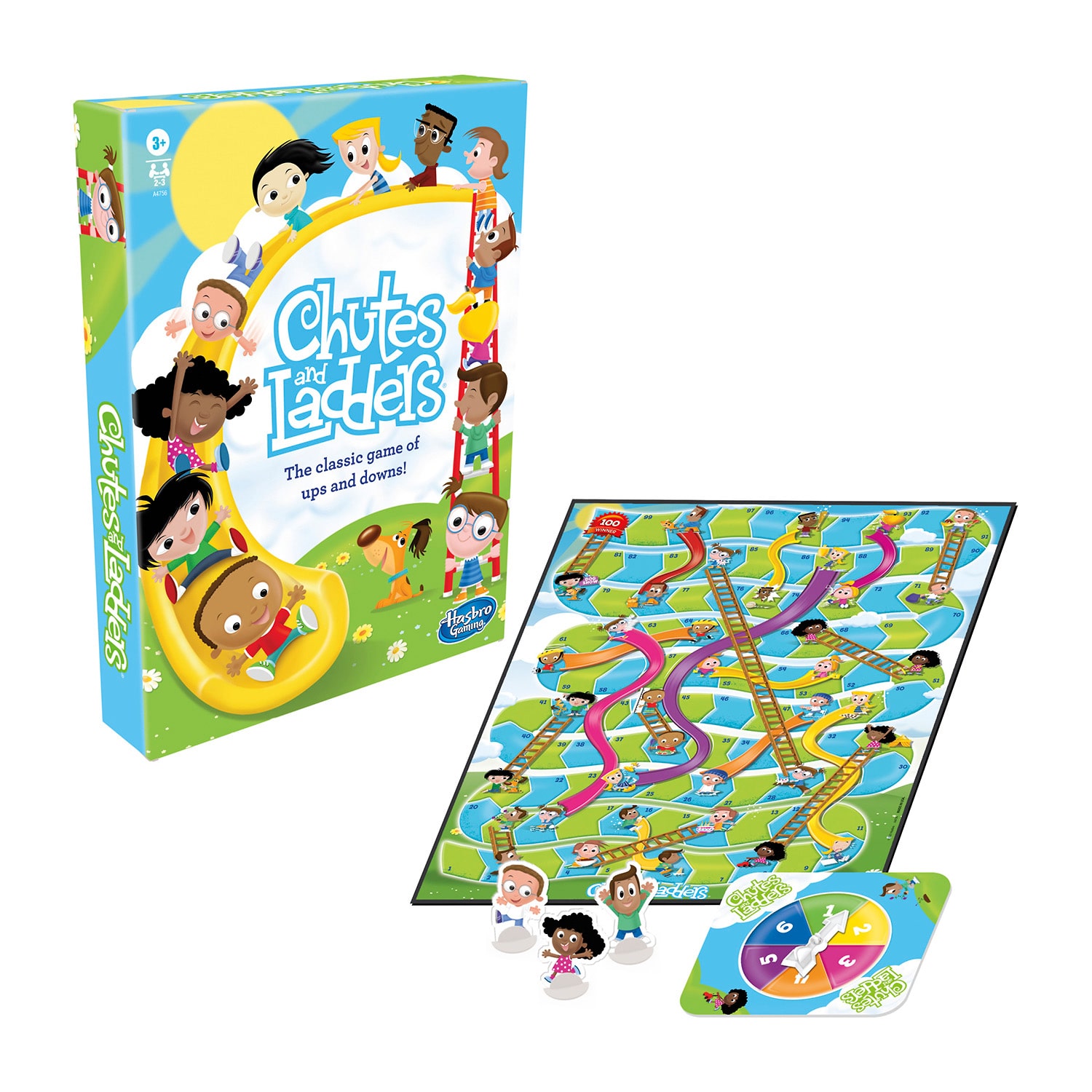 Hasbro Chutes And Ladders Kids Classic Board Game