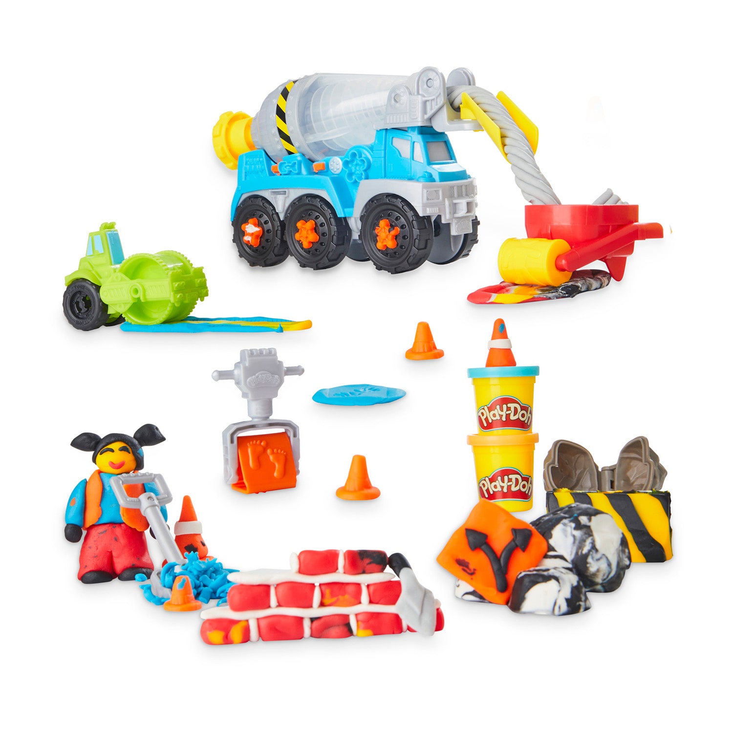 Play-Doh Road Work Fun