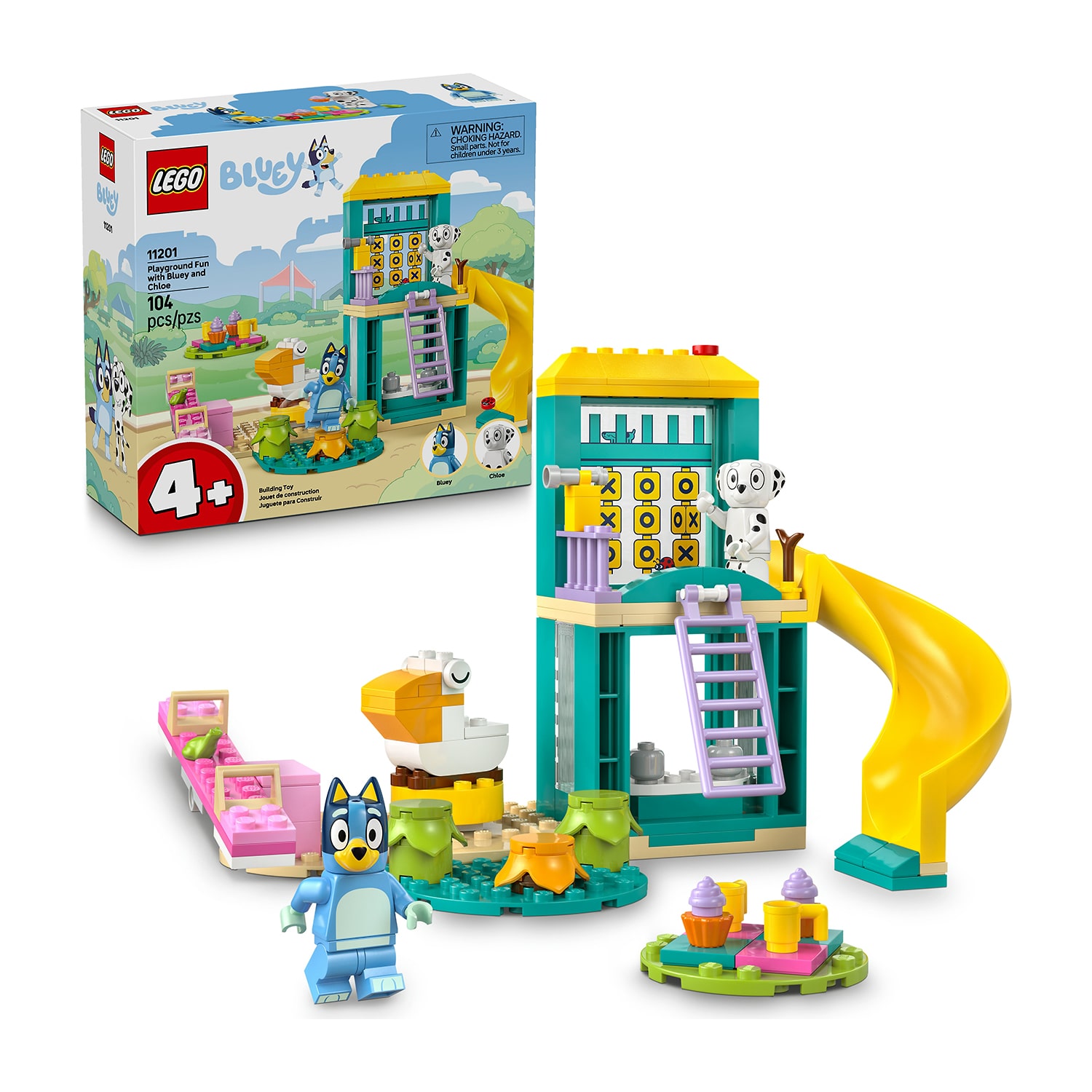 LEGO® Bluey's Playground Fun With Chloe 11201 Building Set (104 Pieces)