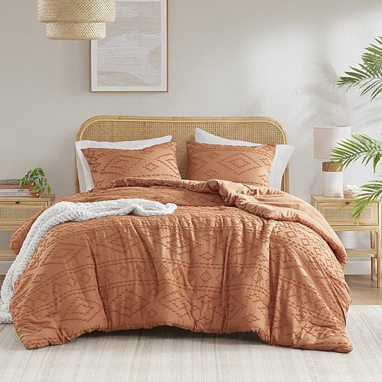 510 Design Gigi Geometric Tufted Lightweight Easy Care Comforter Set