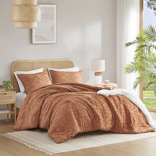 510 Design Gigi Geometric Tufted Lightweight Easy Care Comforter Set