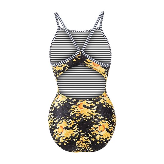 Dolfin Womens Juniors Plus Full Coverage One Piece Swimsuit