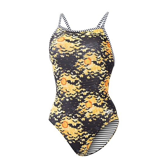 Dolfin Womens Juniors Plus Full Coverage One Piece Swimsuit