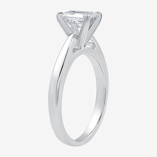 I Said Yes (G / Si1-Si2) Womens 1 1/4 CT. T.W. Lab Grown White Diamond Sterling Silver Solitaire Bridal Set