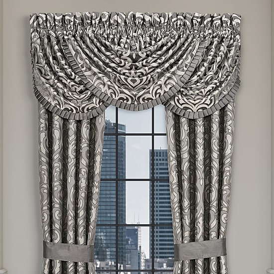 Queen Street Blythe Silver Rod Pocket Blackout Set of 2 Curtain Panel
