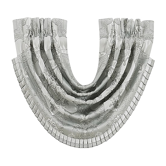 Queen Street Santina Rod Pocket Waterfall Valance