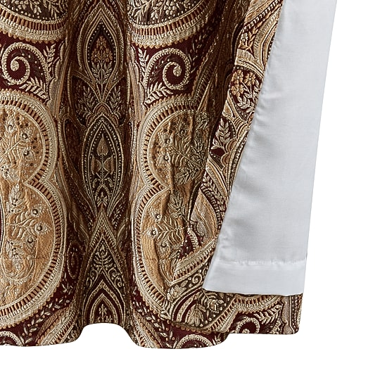 Queen Street Cedar Park Rod Pocket Blackout Set of 2 Curtain Panel