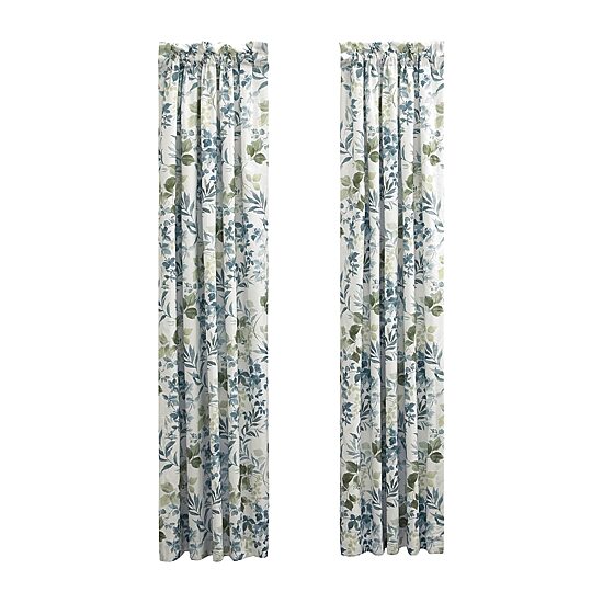 Queen Street Elwood Rod Pocket Blackout Set of 2 Curtain Panel