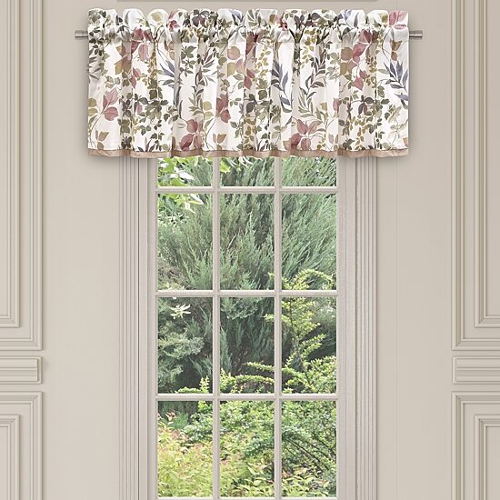 Queen Street Ridgewood Rod Pocket Tailored Valance