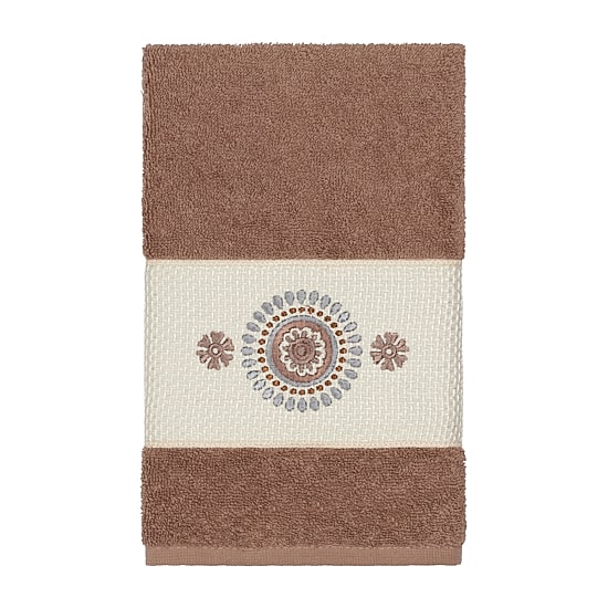 Linum Home Textiles Isabelle Embellished 3-pc. Bath Towel Set