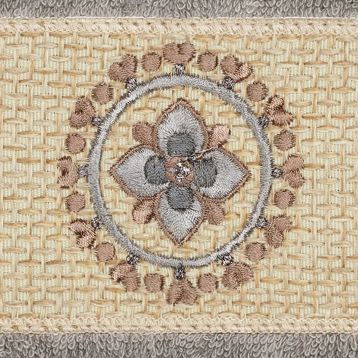 Linum Home Textiles Isabelle 2-pc. Embellished Washcloth