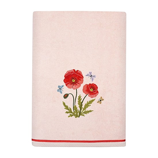 Linum Home Textiles Polly Embellished 3-pc. Bath Towel Set
