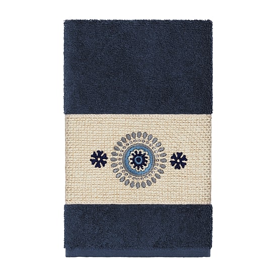 Linum Home Textiles Isabelle Embellished 3-pc. Bath Towel Set