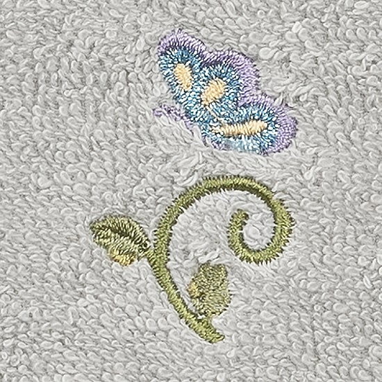 Linum Home Textiles Rebecca 2-pc. Embellished Washcloth