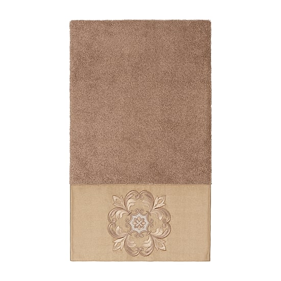 Linum Home Textiles Alyssa Embellished 3-pc. Bath Towel Set