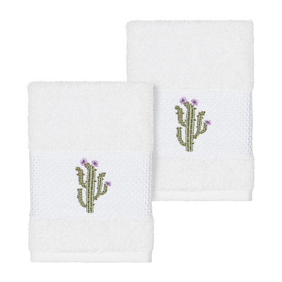 Linum Home Textiles Mila Embellished 2-pc. Embellished Washcloth