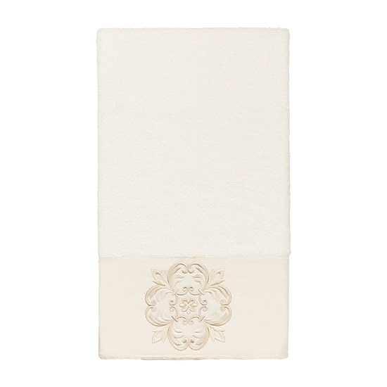 Linum Home Textiles Alyssa Embellished 3-pc. Bath Towel Set