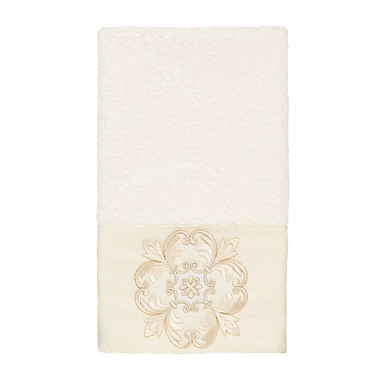Linum Home Textiles Alyssa Embellished 3-pc. Bath Towel Set