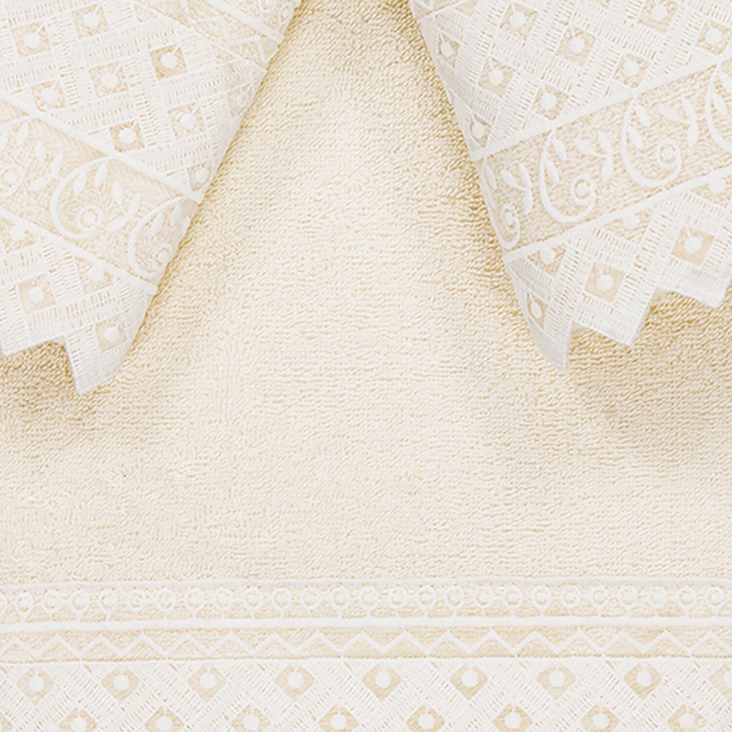 Linum Home Textiles Aiden Embellished 3-pc. Bath Towel Set