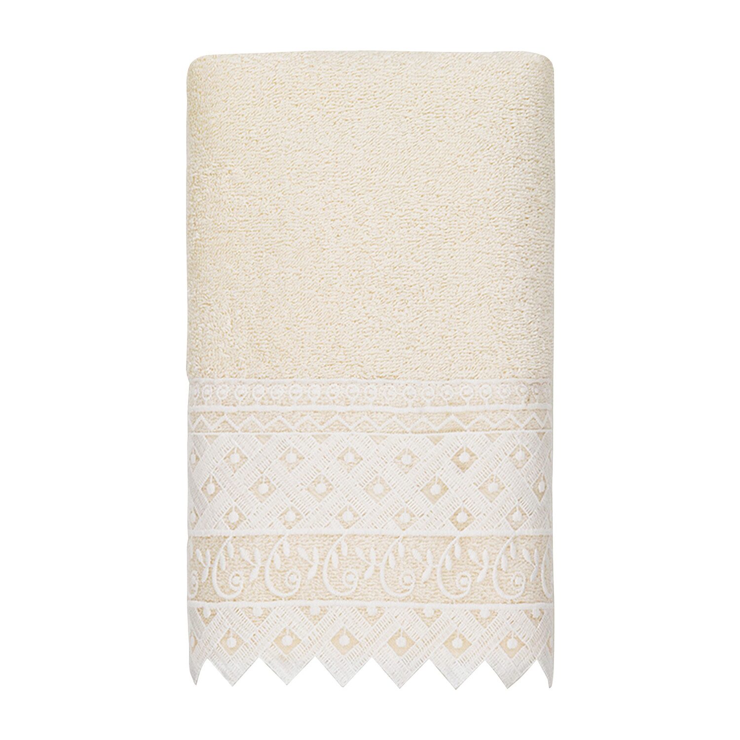 Linum Home Textiles Aiden Embellished 3-pc. Bath Towel Set
