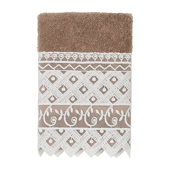 Linum Home Textiles Aiden Embellished 3-pc. Bath Towel Set