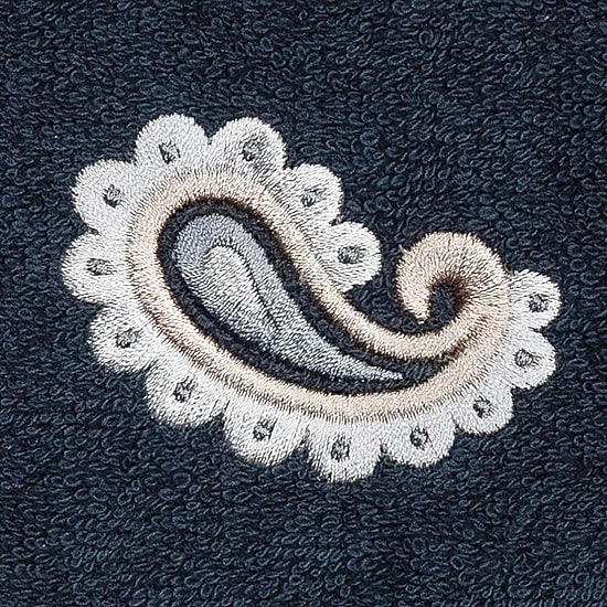 Linum Home Textiles Mackenzie Embellished 3-pc. Bath Towel Set