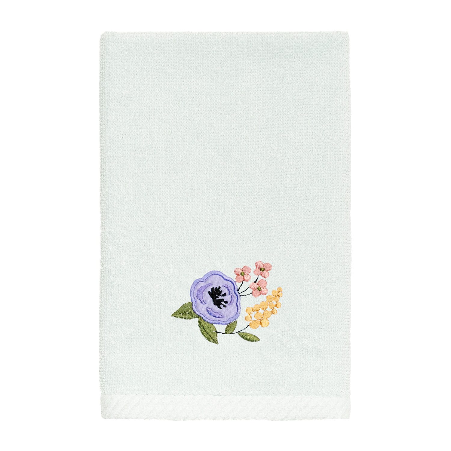 Linum Home Textiles Verano 2-pc. Embellished Fingertip Towel