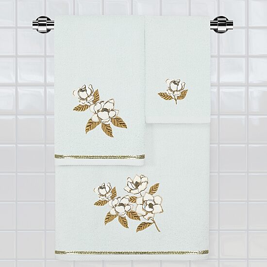 Linum Home Textiles Maggie Embellished 4-pc. Bath Towel Set