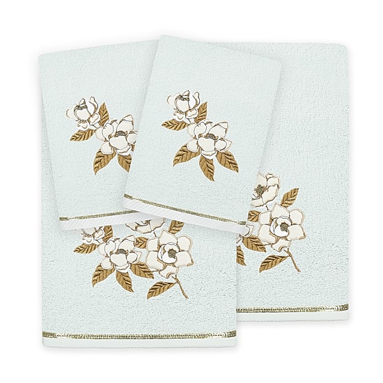 Linum Home Textiles Maggie Embellished 4-pc. Bath Towel Set