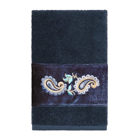 Linum Home Textiles Mackenzie Embellished 3-pc. Bath Towel Set