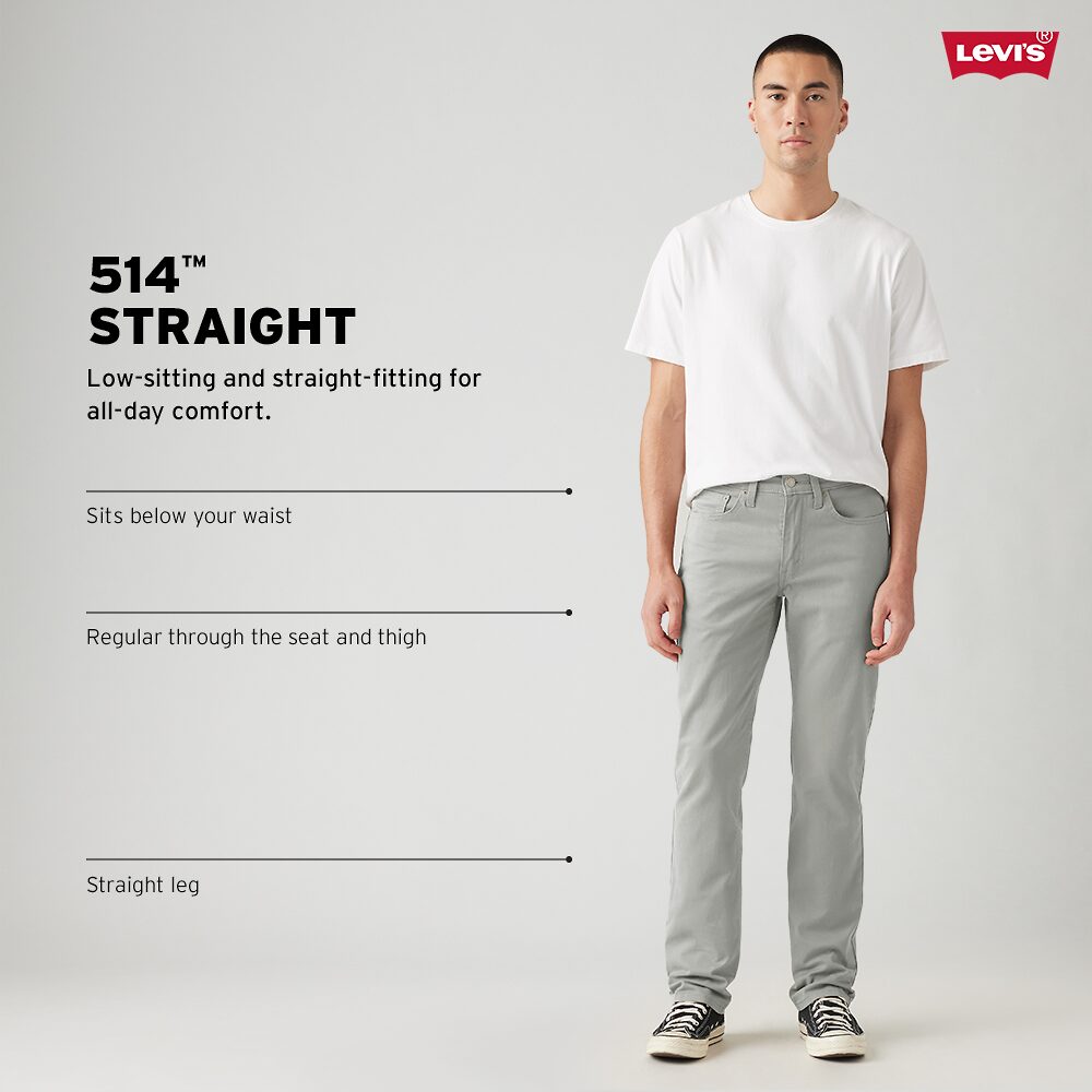 Levi's® Mens 514™ Stretch Fabric Straight Leg Jean