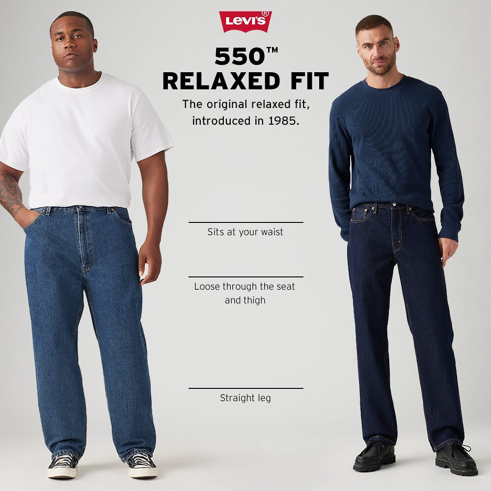 Levi's® Mens 550™ Tapered Leg Relaxed Fit Jean