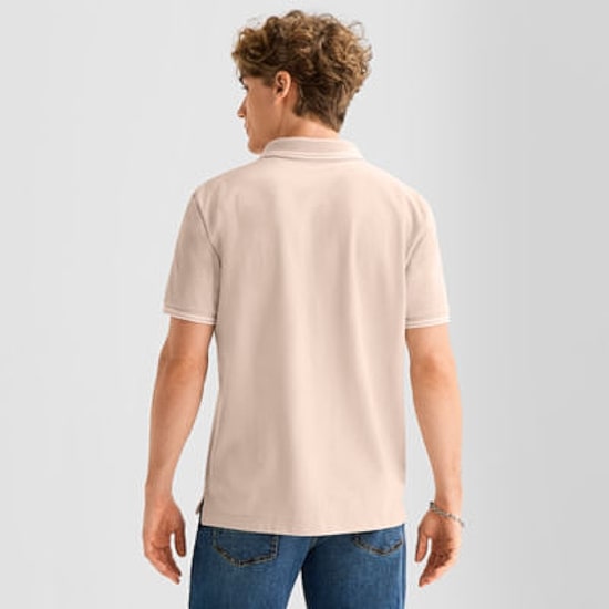 Arizona Mens Short Sleeve Tipped Polo