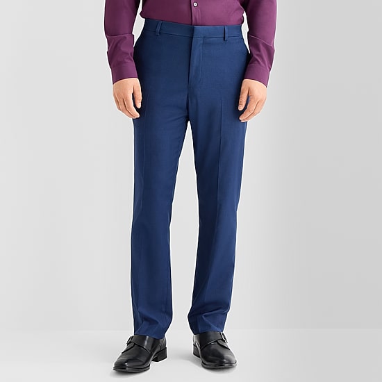 J. Ferrar Ultra Comfort Mens Slim Fit Flat Front Suit Pant