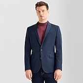J. Ferrar Ultra Comfort Mens Stretch Fabric Slim Fit Suit Jacket