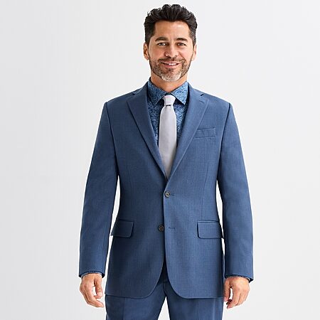 rough＆swell TRICOLOR RIB JACKET SAX　BLUE rough＆swell TRICOLOR RIB JACKET SAX BLUE rough＆swell TRICOLOR