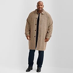 Shaquille O'Neal XLG™ Mens Midweight Big and Tall Car Coat, Color