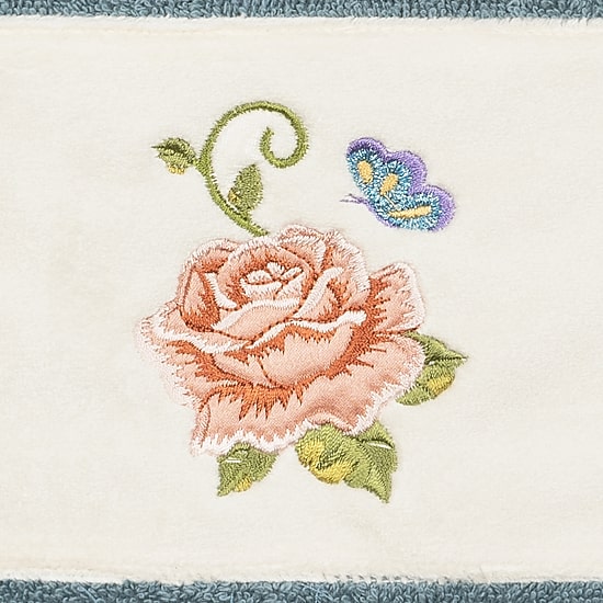 Linum Home Textiles Rebecca 2-pc. Embellished Hand Towel