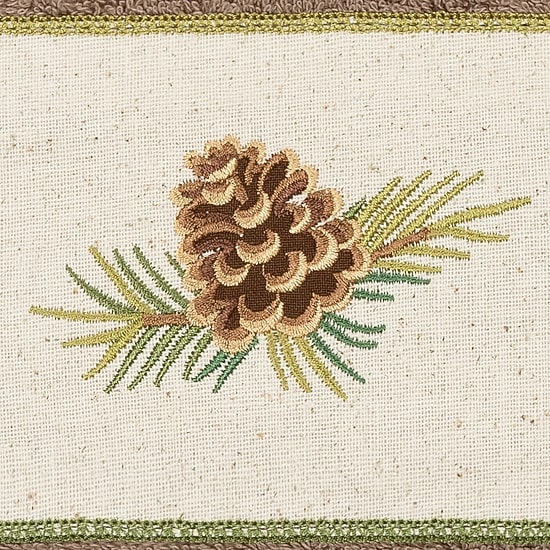 Linum Home Textiles Pierre Embellished 2-pc. Embellished Hand Towel