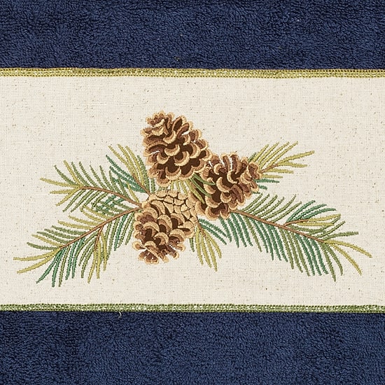 Linum Home Textiles Pierre Embellished 3-pc. Bath Towel Set