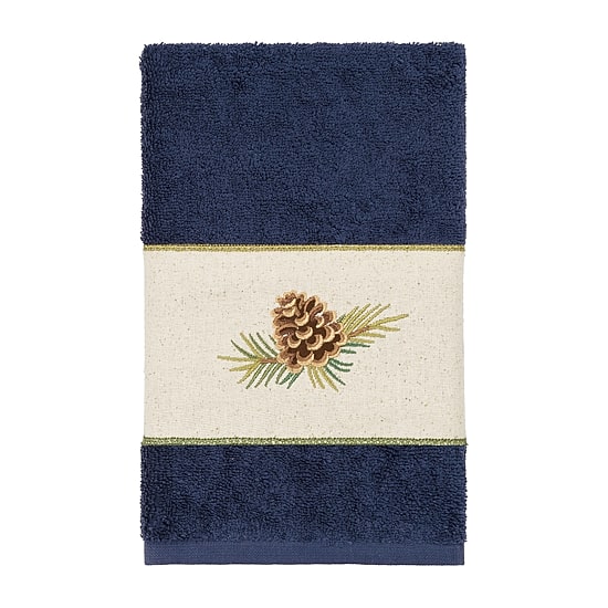 Linum Home Textiles Pierre Embellished 3-pc. Bath Towel Set