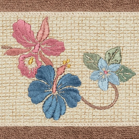 Linum Home Textiles Caroline Embellished 3-pc. Bath Towel Set