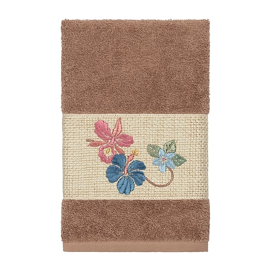 Linum Home Textiles Caroline Embellished 3-pc. Bath Towel Set
