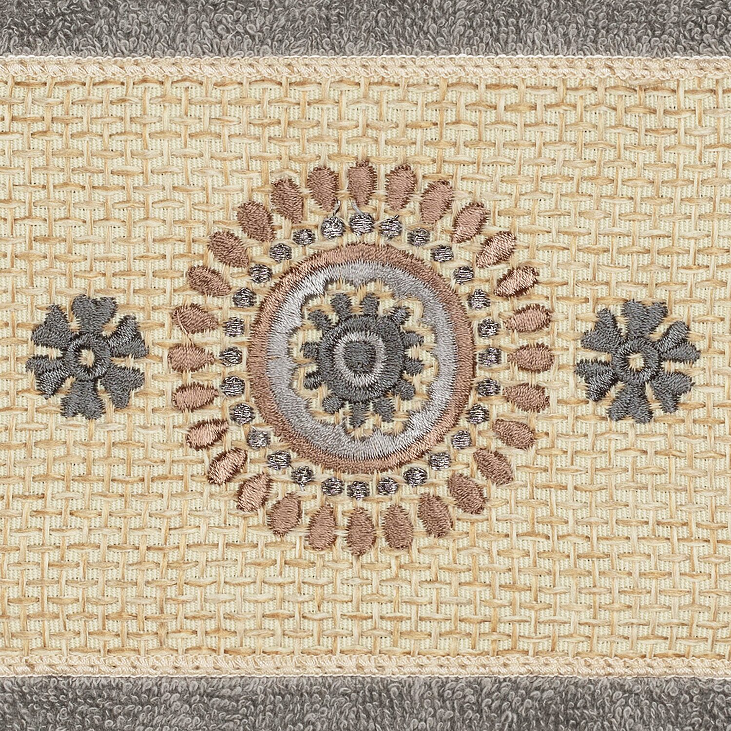 Linum Home Textiles Isabelle Embellished Hand Towel