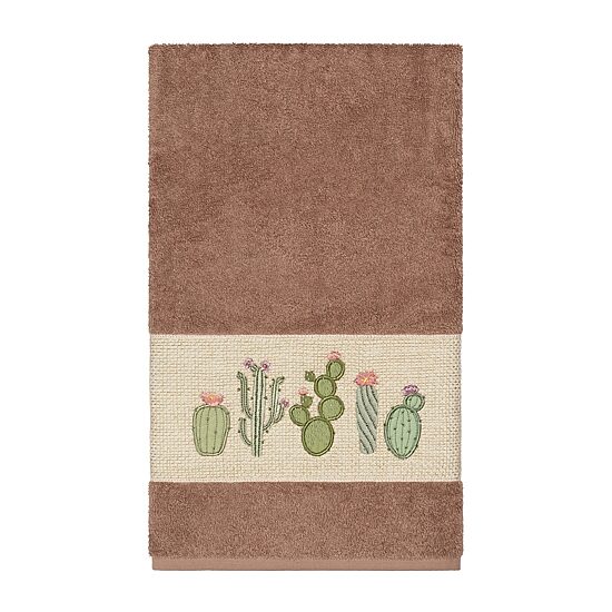 Linum Home Textiles Mila Embellished 3-pc. Bath Towel Set