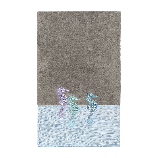 Linum Home Textiles Sofia Embellished Embellished Animal Bath Towel