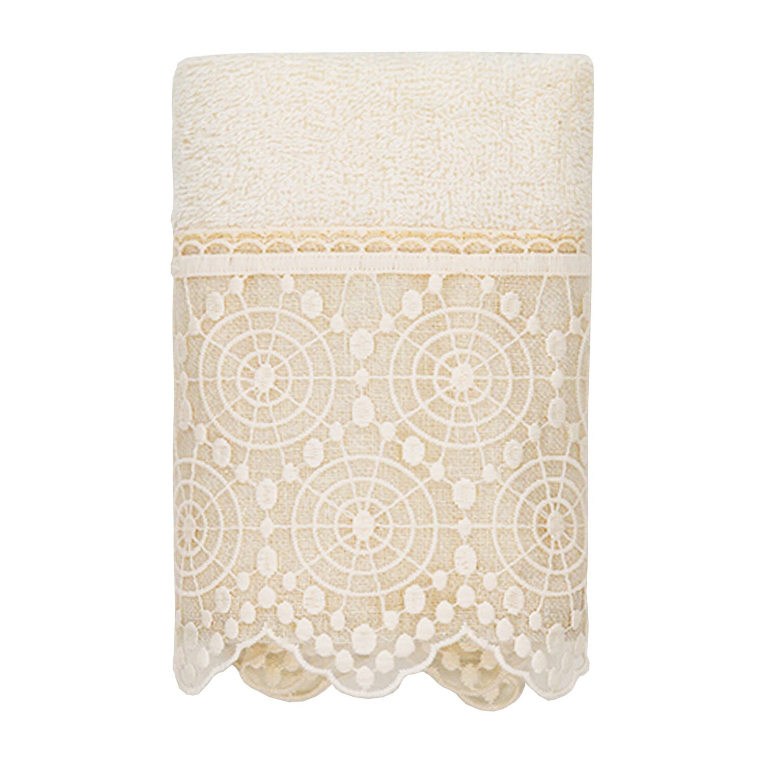 Linum Home Textiles Arian Embellished 3-pc. Bath Towel Set