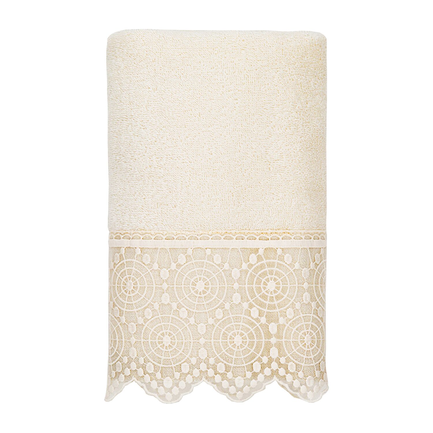 Linum Home Textiles Arian Embellished 3-pc. Bath Towel Set