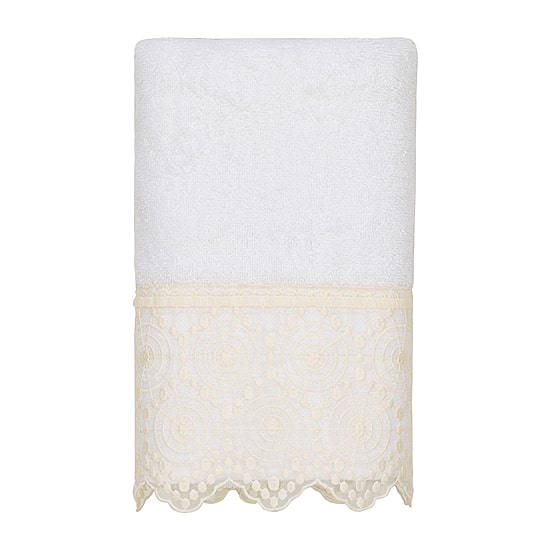 Linum Home Textiles Arian Embellished 3-pc. Bath Towel Set