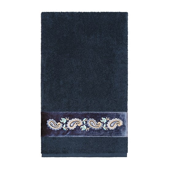 Linum Home Textiles Mackenzie Embellished 3-pc. Bath Towel Set